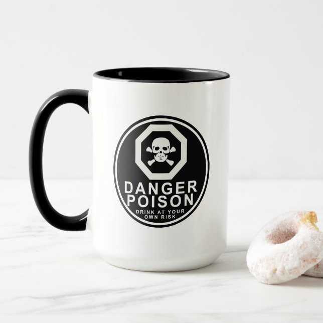 A Forte Caneca De Café (Com Donut)