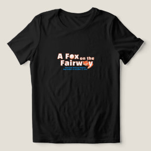 "A" Fox on the Fairway - Feminino - Camisa Preta
