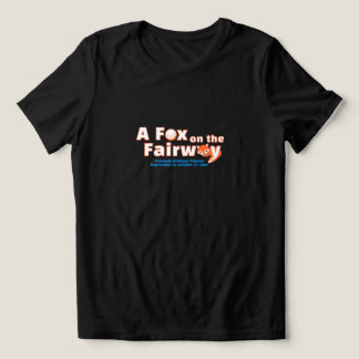"A" Fox on the Fairway - Feminino - Camisa Preta