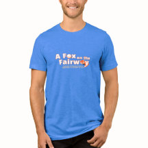 A Fox on the Fairway - Mens - Blue Shirt