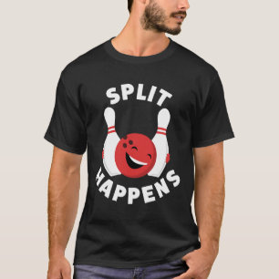 A Fração Ocorre Uma Camisa De Boliche Engraçada Pa