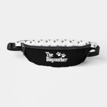 A frase divertida em preto e branco da Dogmother