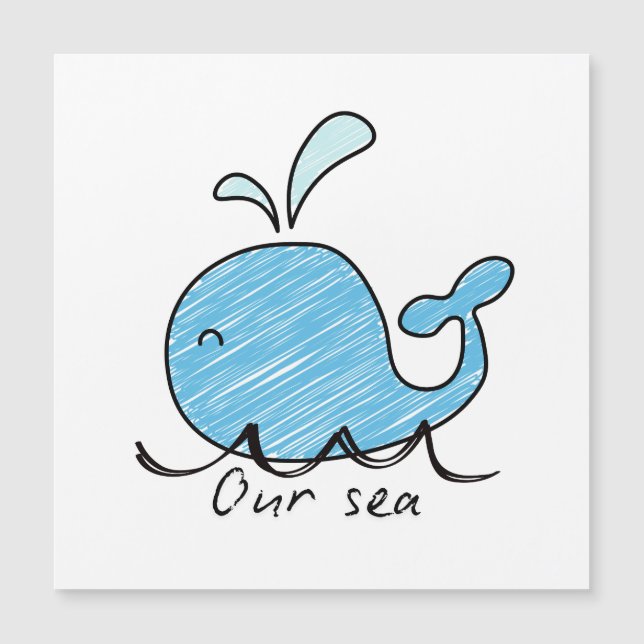 A FRIENDLY WHALE IN HIS SEA (Frente)