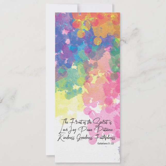 A Fruta do Espírito - Galatianos 5 (Frente)