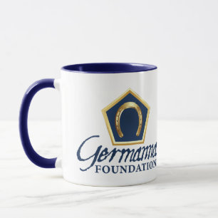A fundação de Germanna Dois-Tonificou a caneca