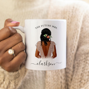 A futura Sra. Caneca de café com foto personalizad