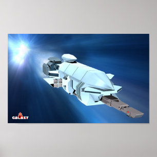 A galáxia Avalon rende o poster