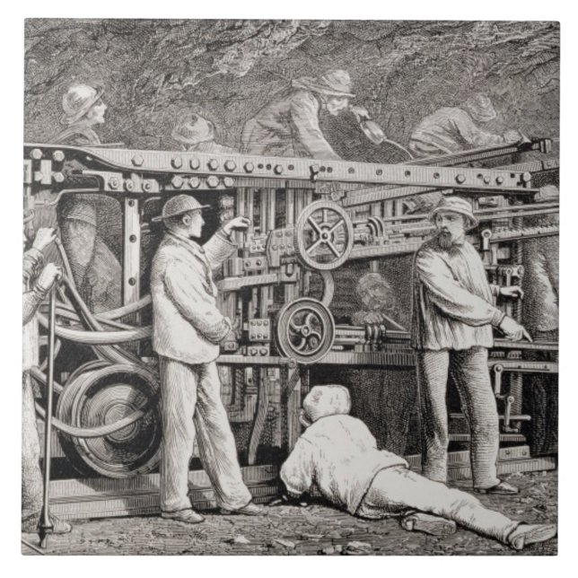 A galeria avançada no lado francês da (Frente)