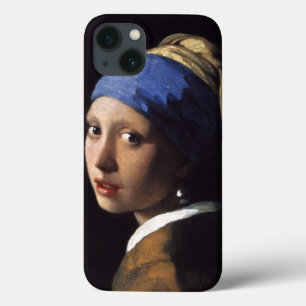 A Garota com pérolas a ouvir por Johannes Vermeer