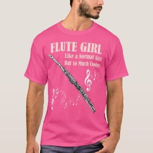 A Garota Da Flauta Camisa Como Uma Gripe Normal, M