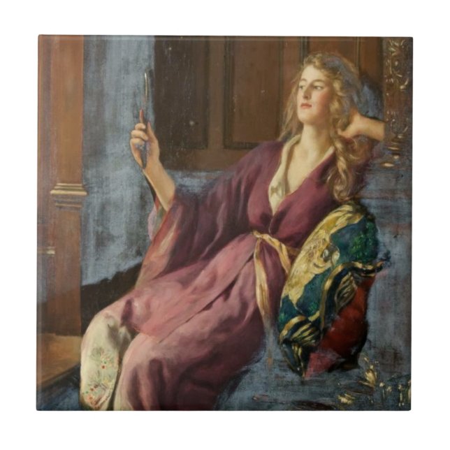 A Garota Maliciosa (por John Collier) (Frente)