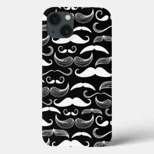 A Gentlemen's Club. Mustache pattern