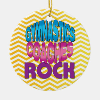 A ginástica treina o ornamento dos presentes