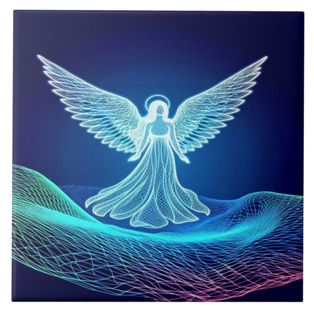 A Glowing Angel Standing on His Word (Frente)