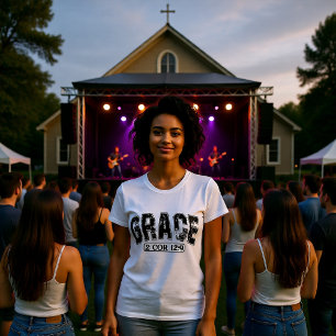 A Graça é Suficiente Camiseta 2 Coríntios 12:9
