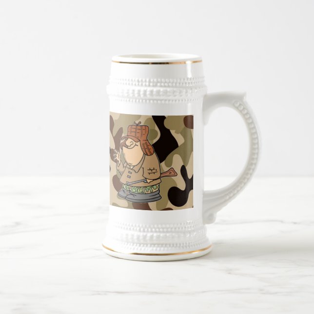 A grande caneca de cerveja de Camo do caçador… (Direita)