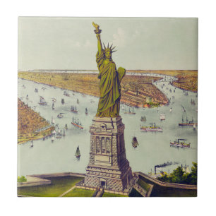 A Grande Estátua de Bartholdi, Estátua da Liberdad