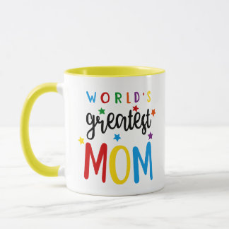 A grande mamã do mundo - caneca de café colorida