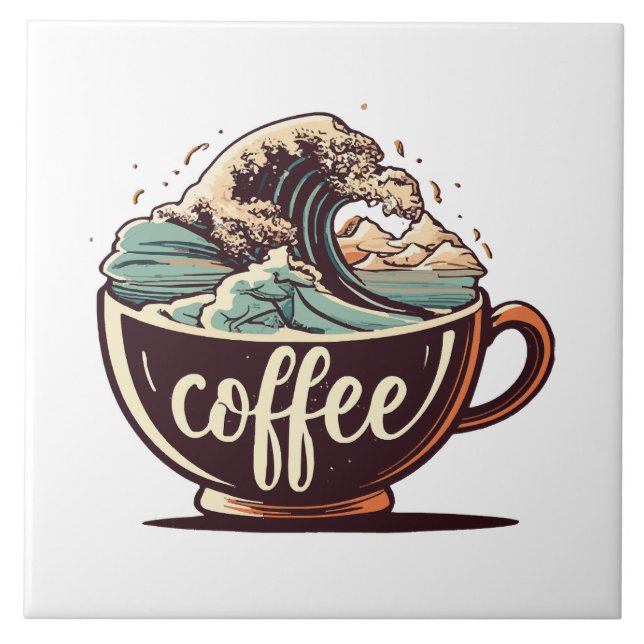 A Grande Onda De Café (Frente)