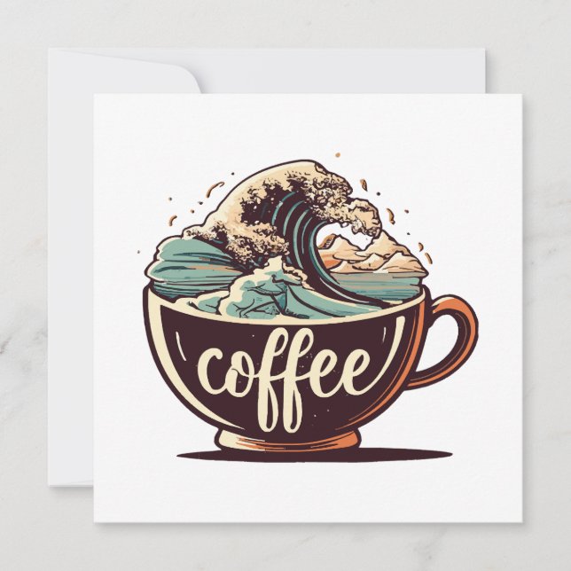A Grande Onda De Café (Frente)
