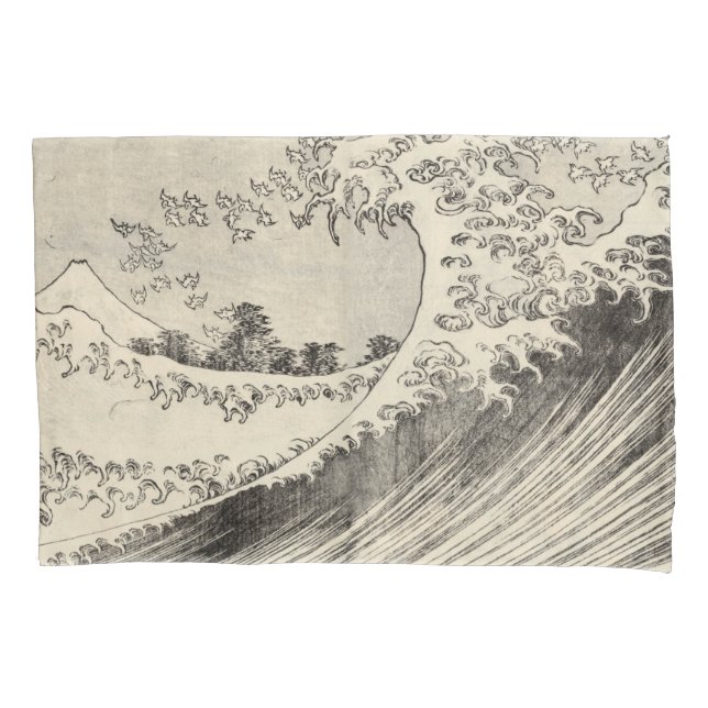 A Grande Onda (por Katsushika Hokusai) (Frente-Esquerda)