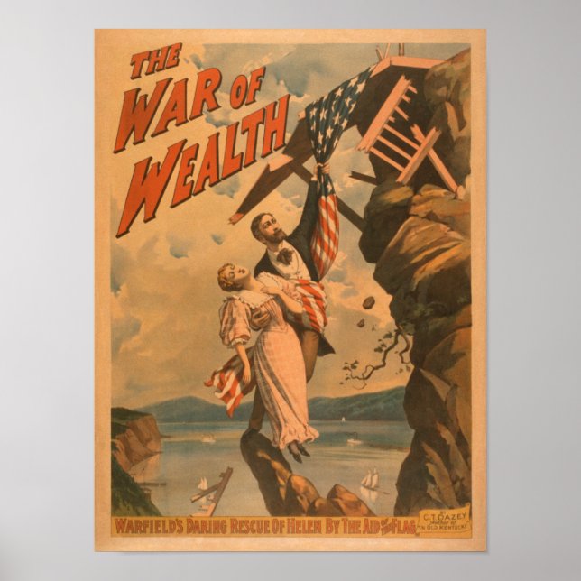 A Guerra da Riqueza - Poster (Frente)