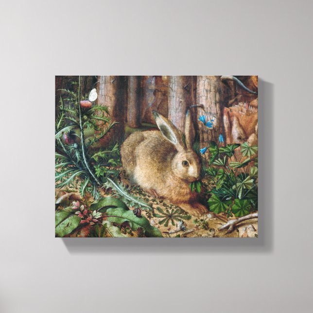 A Hare in the Forest (1585) , Canvas (Frente)