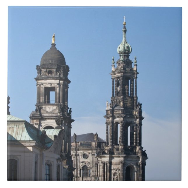 A hofkirche (Igreja da Corte) Dresden (Frente)
