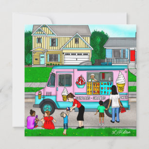 A Hot Summer Day   A Whimsical Illustration