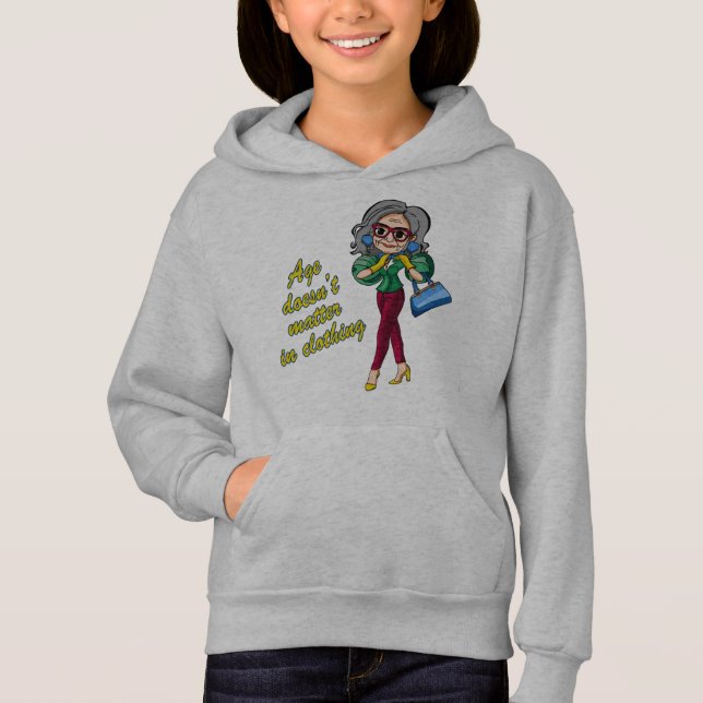 A idade não importa na roupa (Frente)