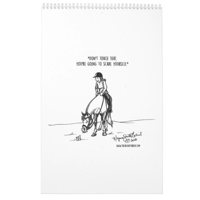 A Ideia do Calendário do Order 2020 - Versão dos E (Verso)