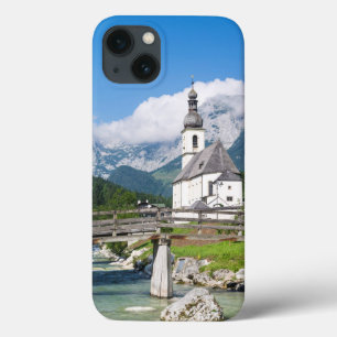 A igreja paroquial de Ramsau na Baviera, Alemanha