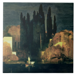 A ilha do morto, 1880 (óleo em canvas)