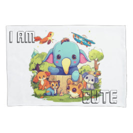 A ilustração de desenho animado de animais bonitos