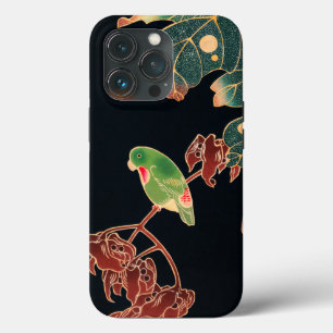 A ilustração do Paroquet Colorful Bird Japonês
