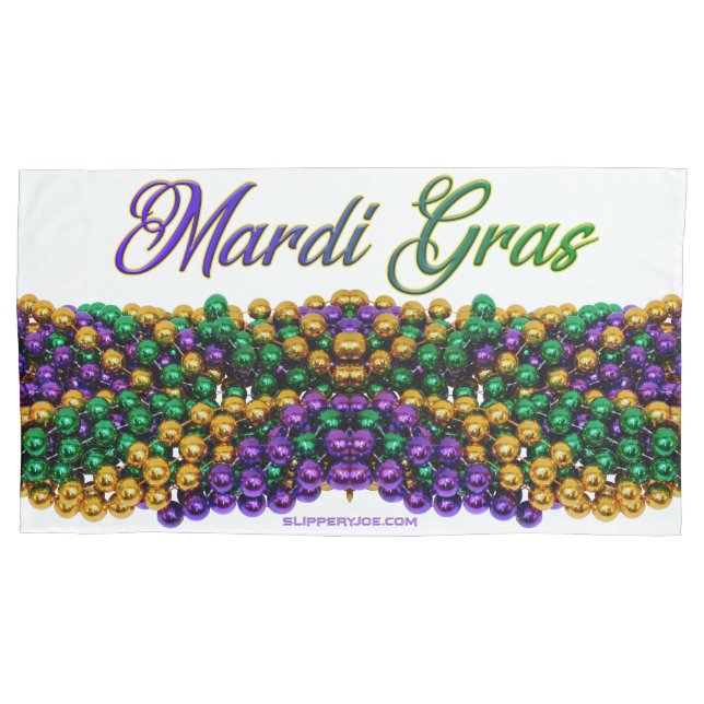 A imagem icônica de SlipperyJoe com tema Mardi Gra (Frente)