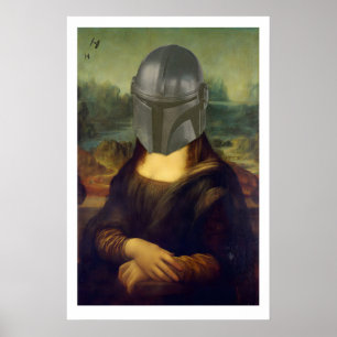 A impressão artística fosca Mando Lisa. Clássico