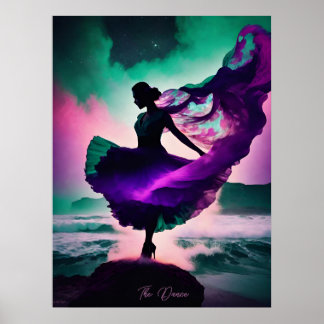 A Impressão Cósmica Dance AI Fantasy Digital Art
