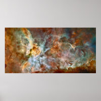 A Impressão da Nebulosa Carina