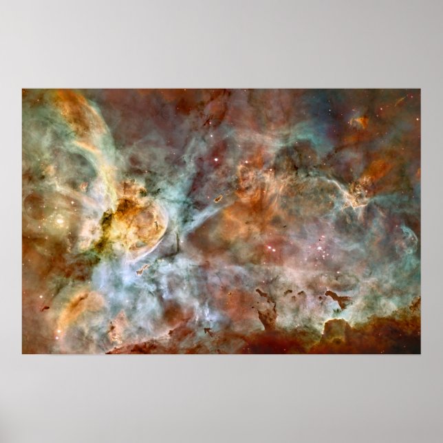 A Impressão da Nebulosa Carina (Frente)