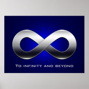 À infinidade e além - poster da matemática
