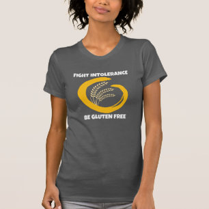 A Intolerância À Camisa Livre De Glúten É Livre De