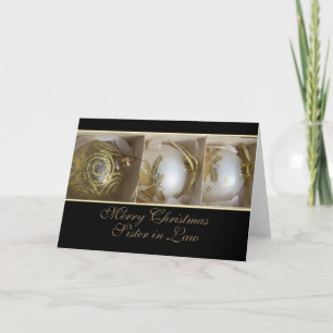 A Irmã em Direito Feliz Cartão de Natal