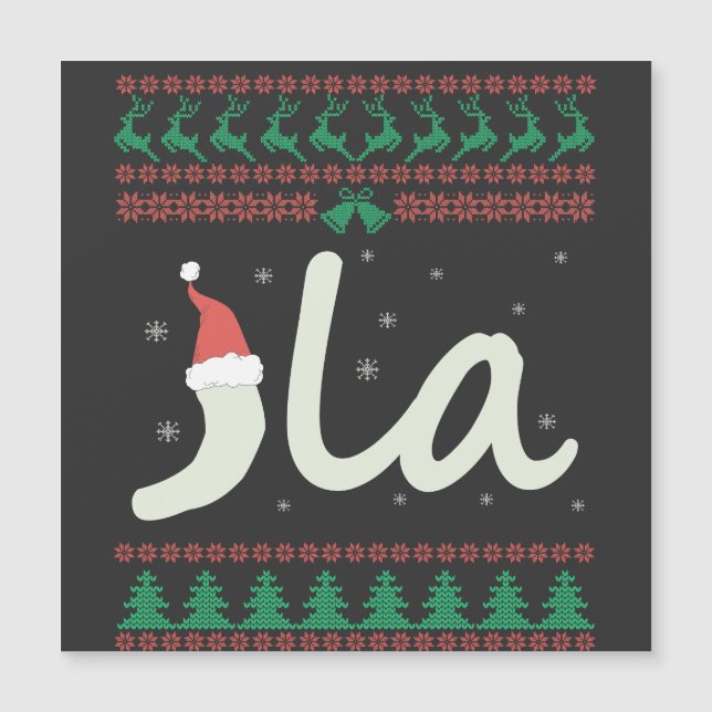 A Kamala Harris Suéter Feio de Natal Eleição (Frente)