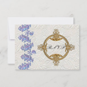A lavanda Jewelled sae de RSVP Wedding