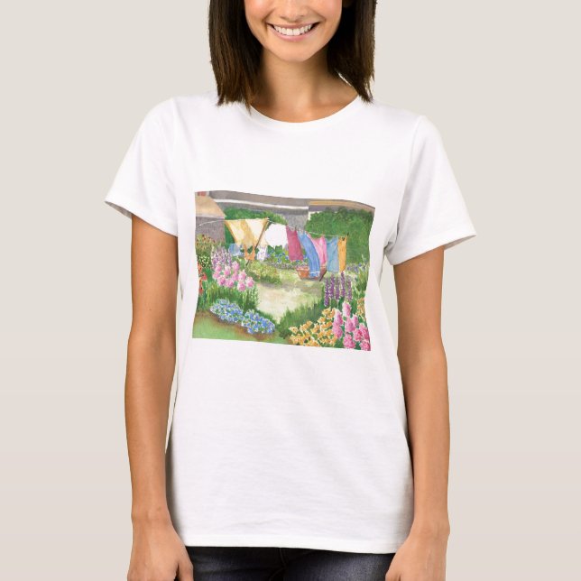 A lavanderia de Kathy na camiseta Maine de Monhega (Frente)