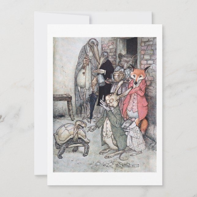 A lebre e a tartaruga (Frente)