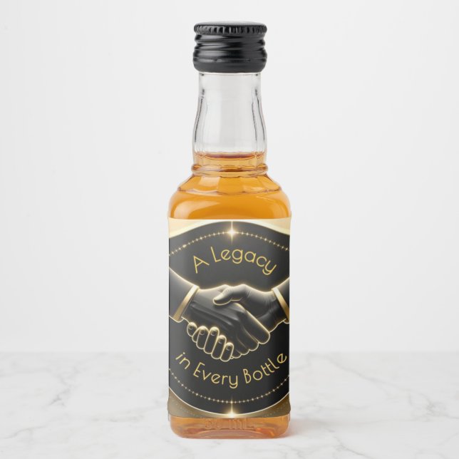 A Legacy in Every Bottle Handshake (Frente)