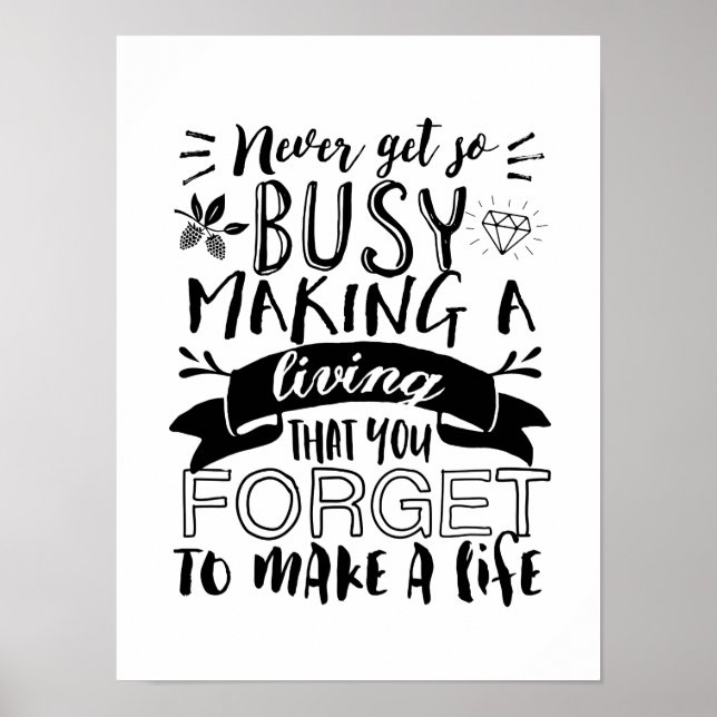 A legal vida útil do Poster de cotação Inspiracion (Frente)