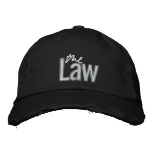 A Lei - Boné bordado - Preto